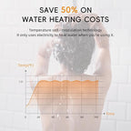 Electric Tankless Water Heater WINTEMP 27kW 240V, Whole House Hot Water Supply, On Demand Instant Endless Water Heater, with LED Temperature Display, WiFi Control, Up to 6.3 GPM, ETL Certified