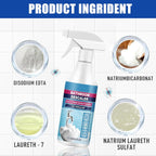 2pcs 120ml Bathroom Descaler Foam Cleaner Spray,2026 Upgrade Bathroom Foam Cleaner Spray,Multipurpose Stubborn Stains Cleaner for Walls,Toilet,Glass Sink