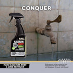 Flitz Calcium, Rust, & Lime Remover - 16oz Bottle of USA-Made Limescale Remover for Toilets, Showers, and More - Powerful Spray that Instantly Eliminates Tarnish, Grease, and Other Grime (1 Pack)