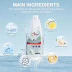 Gardenia Scent Floor Cleaning Solution Compatible With Roborock Robot Vacuum And Mop Cleaner， Deep Cleans For Multiple Hard Floors, Suitable With All Robot Vacuums With Mopping (1)