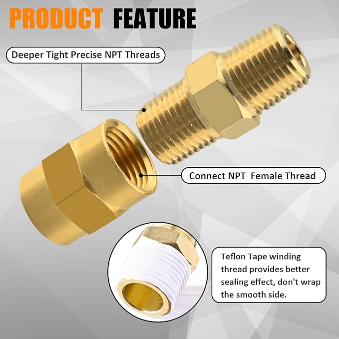 78PCS Brass Pipe Fittings Assortment Kit NPT Adapter, Hex Nipple, Hex Coupling, Reducer Busing, Hex Coupling, Close Nipple, Hex Head Plug Brass Fittings Kits