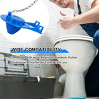 Toilet Flapper Replacement Kit 2 Inch Universal Toilet Tank Flusher Parts Inside Stopper Valve Flappe High Performance Rubber Seal Flapper Compatible for American Standard with Chain