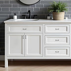 JOY DECOR Cabinet Pulls – 3 Inch Hole Center, Matte Black, 15 Pack, Zinc Alloy Cabinet Handles for Drawers & Cupboard – Vintage Style Hardware for Kitchen, Bathroom, Dresser, Furniture Makeover