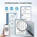 1000GPD Tankless Reverse Osmosis System, MIZUDO Megaflo Mini 8-Stage RO Water Filter Under Sink, 3-Year Filter Life, Anti-Leakage, 3:1 Pure to Drain, NSF/ANSI Certified, Lamp Ring Faucet