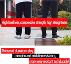 Grade Rod，16-Foot Aluminum Grade Rod - 10ths，Grade Stick,Grade Stick for Laser Level，Survey Rod，Grade Rods，Survey Pole，With Bubble Level, 5-Stage Telescopic，Double-Sided Scale Telescopic Leveling Rod