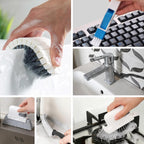 15 Pcs Window Groove Cleaning Brush Tool, Door Window Track Cleaner Groove Gap Cleaning Tools Crevice Cleaning Brush Gap Scrub Brush for Shutter Sliding Door Keyboard Tile Lines Sill Car Vents