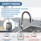 RP50587 Cartridge Compatible with Delta DST Single Handle Kitchen and Lavatory Faucets 36mm,Includes RP51503 Bonnet Nut