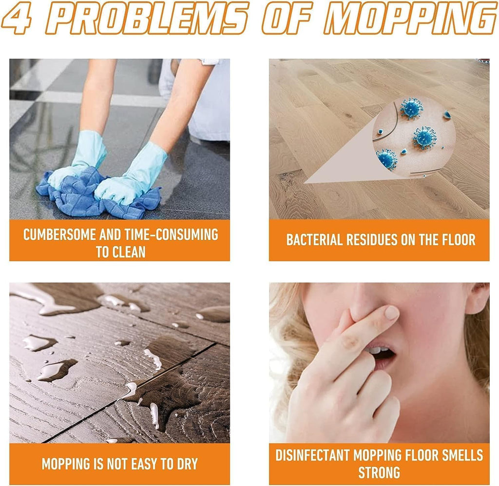 2 PCS Momeng FloorOrange, FloorCare,Momeng Floor Liquid, Powerful Decontamination Floor, Multipurpose Concentrate