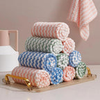 JOYMOOP 12 Pack Microfiber Cleaning Cloth, Larger Kitchen Towels, Dish Rags for Dish Drying Washing, Absorbent Streak Free Lint Free Rags for Cleaning - 11.81" x 15.75"