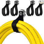 Heavy Duty Magnetic Hooks, Magnetic Tool Holders, 40LBS Magnetic Garage Hooks, for Storing Cables, Ropes, Wires, and Cordless Tools in garages, workshops, Cruise,RVs, and Pickup（4pcs）