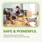 Fuwa3e Pineapple Enzyme Natural Floor Cleaner Lime & Lemongrass - 33.8oz 1 Pack (Makes 44 Gallons) - 99% Organic Mop Soap with Fermented Pineapple Peels - Multi Surface Non Toxic Floor Cleaner