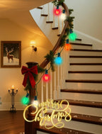 50 Pack C7 Christmas Replacement Bulbs, 5W Incandescent Multicolor Bulbs Waterproof, E12 Night Light Bulbs for Outdoor String Lights, for Porch Patio Garden Decor, Red, Blue, Green, Orange, White