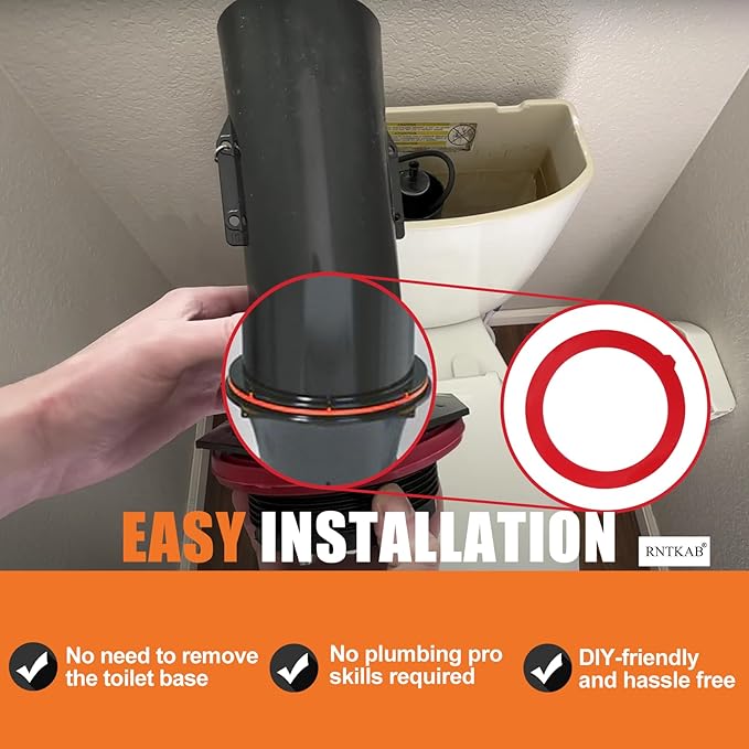 Flush Valve Seal for Kohler, 3-Pack GP1059291 Silicone Replacement for Toilet - Upgraded Leak-Proof Gasket Seal Kit Compatible with Kohler Canister, K-GP1059291