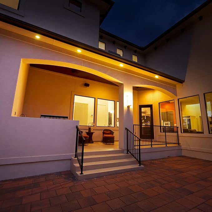 6 Inch Smart Recessed LED Ceiling Soffit Lights, 12W 1080LM RGBCW Canless Recessed Lights Color Changing CCT Dimmable LED Downlight with Junction Box, 6 Pack