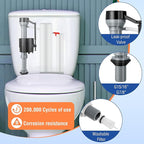 Saillong 12 Pack Toilet Fill Valve Replacement, Height Adjustable Universal Toilet Tank Flusher Replacement Kit, Leak-Proof Easy Install Fill Valve Repair Kit