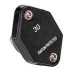 GLOSO Circuit Breaker Car Truck RV Automotive Marine Boat 51 Series T1 Auto Reset Mini Panel Mount #10-32 Threaded Stud w/Nylock 32Vdc (30A)