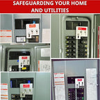 Generator Interlock Kit for Square D QO or Homeline 150 or 200 amp Panel - Generator Lockout Kit, Interlock Switch - 1 3/8" Spacing Between Main and Generator Breaker