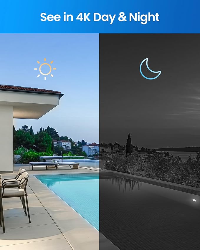 ZOSI 32CH 4K PoE Security Camera System,12pcs 8MP Outdoor Indoor Cameras,One-Way Audio,Person/Vehicle Detection,People Counting,Dual Disk Backup,16Port 32-Channel NVR with 4TB HDD for 24/7 Recording