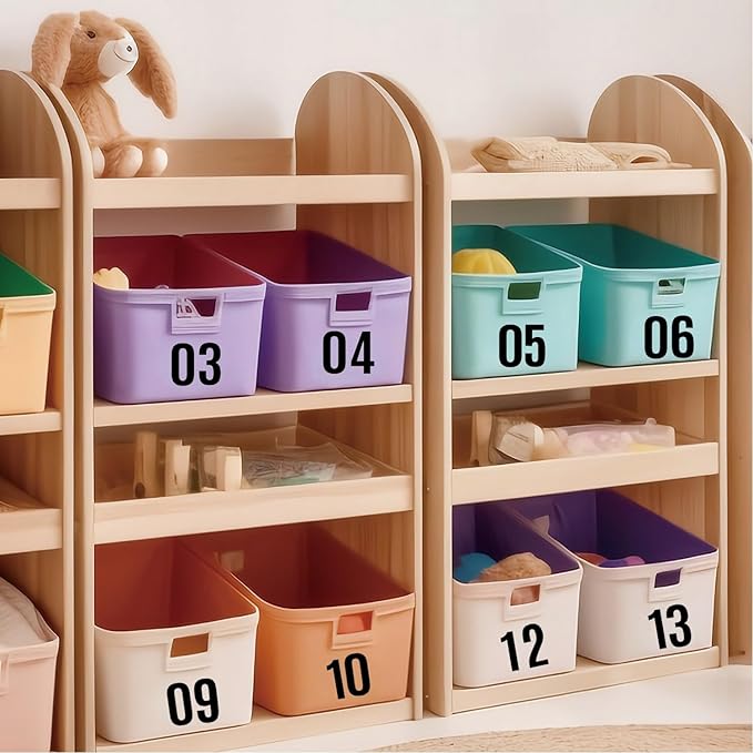 10 Sheets Vinyl House Numbers - 3 inch Waterproof Mailbox Numbers, Self-Adhesive Stickers for Mailbox, Cars, Boats, Windows, Door and Apartments(Black,3 inch)