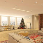 2 Inch LED Downlight, Recessed Lighting Dimmable Ceiling Light, 3W, 2700K Ultra Warm White, CRI80 with LED Driver(35W Halogen Equivalent), Black 8 Pack