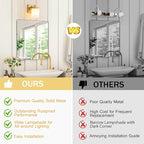 1 Light Modern Bathroom Light Fixtures Over Mirror, Brass Finish Vanity Lights for Bathroom Wall Sconces with Milky White Glass Shades, E26 Socket (Bulbs Not Included)