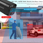 (4K/8.0 Megapixel & 130° Ultra Wide-Angle) 2-Way Audio PoE Outdoor Home Security Camera System Wired Outdoor Video Surveillance IP Cameras System