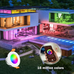 inShareplus 6 Pack 2 Inch Smart Recessed Lighting, WiFi LED Downlight 5W 120V, Dimmable RGBCW 2700-6500K Color Changing, Compatible with Alexa/Google, Ceiling Lights with LED Driver