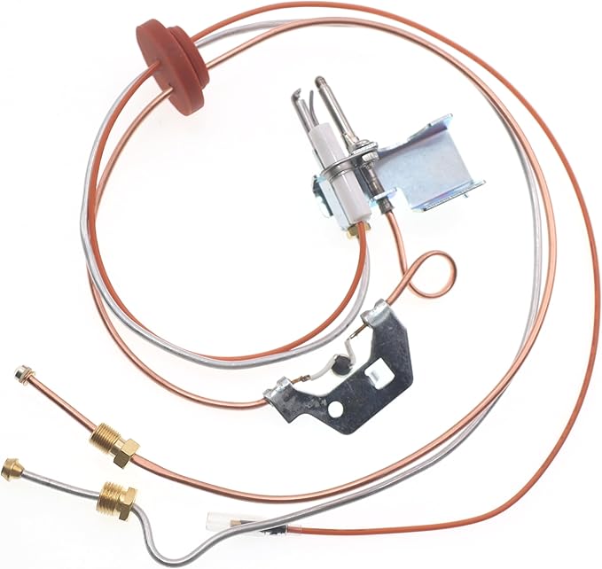 9003542 Natural Gas Pilot Assembly for Water Heater, Upgraded 9003542 Pilot Assembly Replacement Parts for 100109295 18324-190 9003542005 GCV50 With 190 Degree Over-Temperature Protection