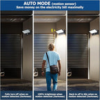 Motion Sensor Outdoor Wall Pack Lights,40W Acrylic LED Porch Lights 360 °Rotation,Waterproof 5000K/4000K/6000K Exterior Flood Wall Sconce Light for Garage