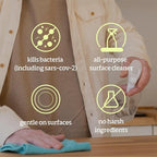 BRIOTECH Sanitizer Disinfectant Hypochlorous Spray, Kill 99.99% of Viruses & Bacteria, Control Mold, Eliminate Odor, Gentle for Nursery & Play Rooms, Food Contact Surface Sanitizer, 32 fl oz Refill