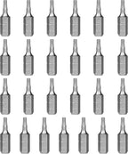 HPHOPE T10 Screwdriver Bit Set, Torx Bits T10, 1/4" Hexagon Bit (Length: 1", 25 Pack)