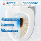 KIISIISO Toilet Bowl Cleaners 6 Bottles, Automatic Long-Lasting Toilet Bowl Cleaner Tablets in Bottle,for About 6 Months' Supply, Blue