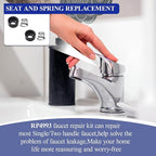 RP4993 Faucet repair kit for Delta Faucet stem assembly Replacement Kit Includes 2 Seats and 2 Springs