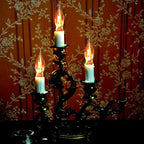 12 Pack C7 Clear Flickering Flame Light Bulbs, Christmas Halloween Decorations E12 Flame Bulbs, Ideal for Candelabra Flame Light Bulbs & Replacement Bulbs for String Lights,1W, 120V