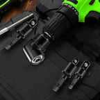 Flexible Drill Bit Extension Set with Right Angle Attachment, 360° Rotatable 1/4 3/8 1/2" Impact Grade Socket Adapter Sets for Cordless Drill & Screwdriver, Power Drill & Driver