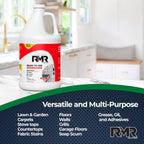 RMR Degreaser and Cleaner - Ready to Use Indoor/Outdoor Formula Works on Contact, For Heavy-Duty Cooking Surfaces, Indoor, Outdoor, Automotive, and Equipment Cleaning, 1 Gallon