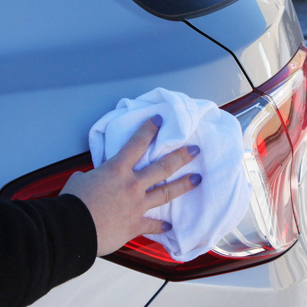 Arkwright Surgical Huck Towels - (Bulk Case of 120) Lint Free & Highly Absorbent Pre-Treated Cotton Cleaning Cloths, Perfect for Medical, Auto Detailing, Window, and Shop, 16 x 26 in, White