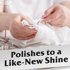 HOPE'S Silver Polish & Cleaner – Protective Tarnish Remover – Odorless – Safe & Gentle – No-Rinse Formula – Fast & Easy – Free of Harsh Chemicals – Will not Scratch – 8 Fl Oz