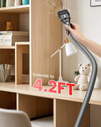 Cordless Vacuum Cleaner for Milwaukee M18 Battery, 7-in-1 Lightweight Stick Vacuum with HEPA Filter, 35KPA Suction, 350W Brushless Motor, 3 Modes for Floor, Carpet, Car(Battery Not Included)