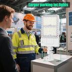 BBESTLED 400W/320W/240W LED Parking Lot Lights Arm & Slip Fitter Mount Dusk to Dawn Outdoor Lighting Exterior Commercial Street Area Flood Light, 56000LM IP65 Waterproof 100-277V Security