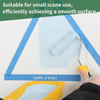 VOOMEY Paint Roller Kit, 12 Inch Paint Tray, 9-Inch Paint Roller Extension Pole, Small Paint Roller, Paint Brush, 28 Piece Set,Great for Professional Painters and Home Decoration