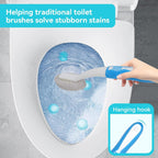 Pumice Cleaning Stone with Handle, Pumice Stone Cleaning Brush Toilet Bowl Cleaner for Household Sink Pool Bathroom Kitchen