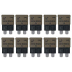 Auto Reset ATC/ATO 7.5 Amp Circuit Breaker Fuse for Automotive Marine RV Car Truck Audio Battery Protection Automatic Reset | Low Profile (7.5A, 10 Pack)