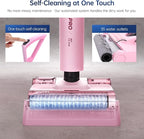 JONR S20 Pro 180° Lay Flat Wet Dry Vacuum Cleaner - Smart Adjusting Suction Cleans Under Low Furniture (3.5"), Self-Cleaning Brush, 2-in-1 Vacuum and Mop for Pet Hair, Kitchen Spills & All Floor Types