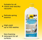 FILA Surface Care Solutions, ROBOSHINE, Detergent for All Robot Vacuum and Mop Combo and Wet Dry Vacuum Cleaner, Up to 100 Washes, Hard Floor Cleaner Mop Liquid for All Floor Tiles, 1Qt