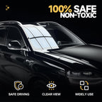 Automotive Oil Film Cleaning Brush for Car Windows, Windshield Cleaner, Clear Vision Glass Cleaner, TSCA Certified Windshield Cleaning Tool, Easy to Apply & Clean