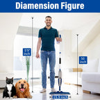 Mops for Floor Cleaning Wet Spray Mop with 14 oz Refillable Bottle and 3 Washable Microfiber Pads Home or Commercial Use Dry Wet Flat Mop for Hardwood Laminate Wood Ceramic