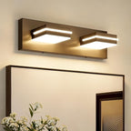 VOLISUN 5CCT Dimmable Bathroom Light Fixtures Over Mirror, Modern Bathroom Vanity Light Fixtures, 360°Rotatable Head, Black LED Vanity Lights for Bathrooms(15.5-Inch)