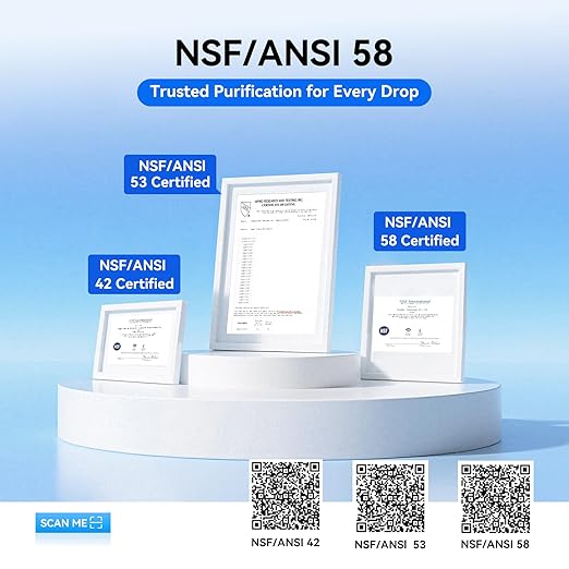 WINGSOL Dual Outlet Reverse Osmosis Water Filter, Mineral Alkaline UV 0 TDS Tankless RO System, Remineralize pH+ 12-Layer Filtration Under Sink, NSF/ANSI 42&53&58 Certified, Plug-in Required