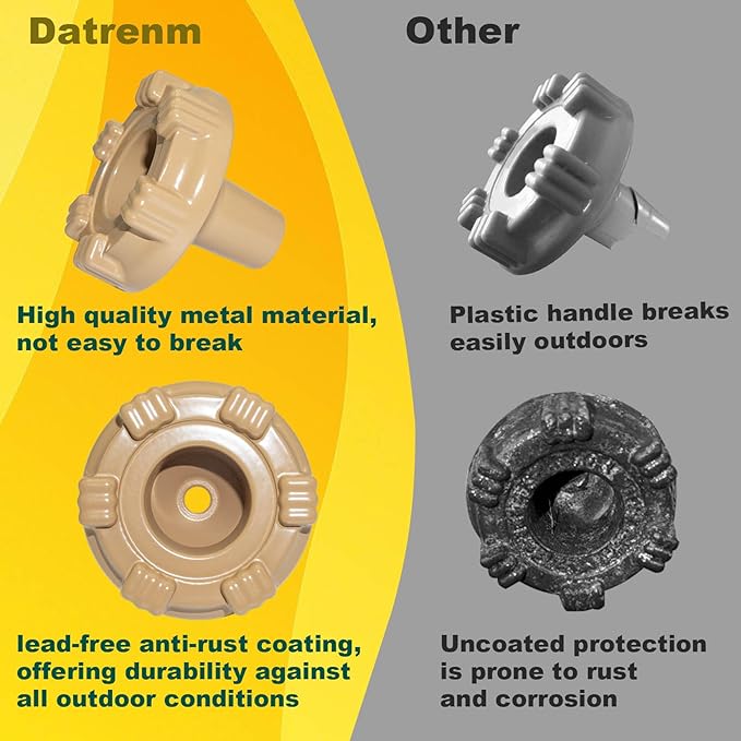 RK-14MH Outside Faucet Repair Kit Metal Handle Compatible with Woodford Model 14,Model 18